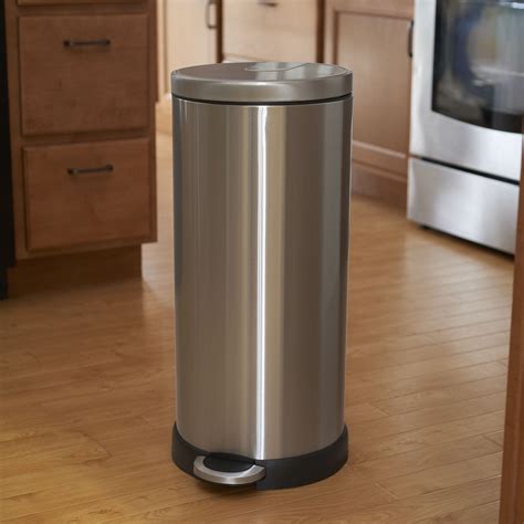 stainless steel trash cans